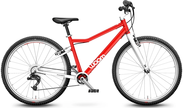 Woom 6 26" Rød 9,1kg, 10-14 år, 140-165cm 
