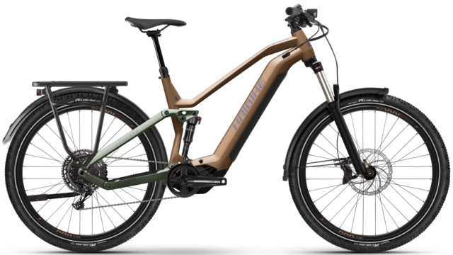 Haibike Adventr 8 L 27.5", Cognac/Olive, YS2S, 720Wh 