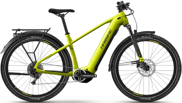 Haibike Trekking 5 herre M 27.5", Lime/Black, YS2S, 720Wh 