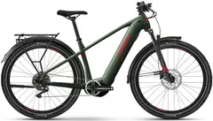 Haibike Trekking 5 herre M 27.5", Olive/Red, YS2S, 720Wh