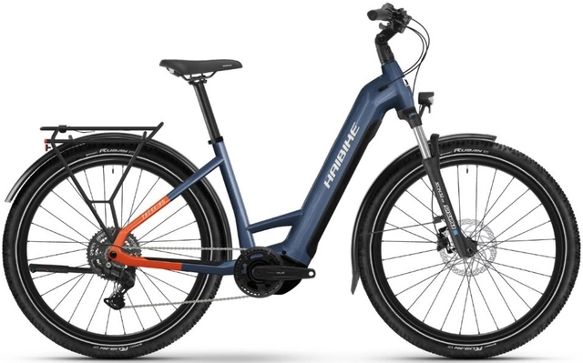 Haibike Trekking 4 mono S 27.5'',Blue/Orange,YS2S,720Wh 