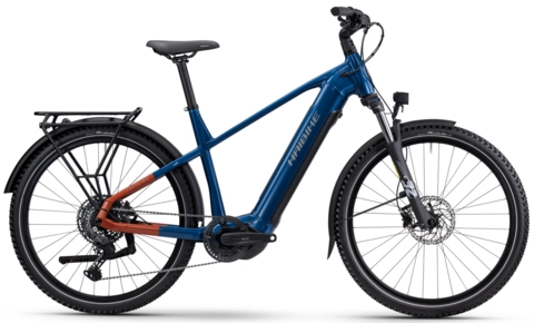 Haibike Trekking 4 herre 27.5'',Blue/Orange,YS2S,720Wh
