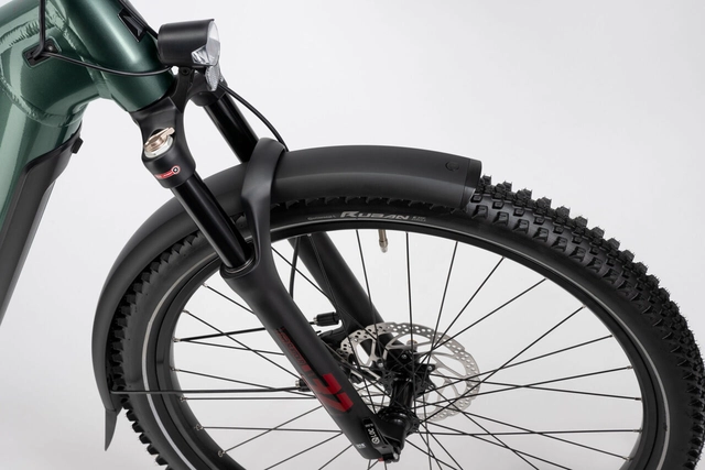 Haibike Trekking 5 herre M 27.5'',Olive/Red,YS2S,720Wh 