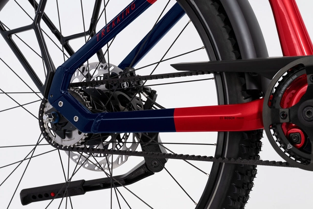 Haibike Trekking 9 ABS herre S 27.5'',Red/Blue,BCXK,800Wh 