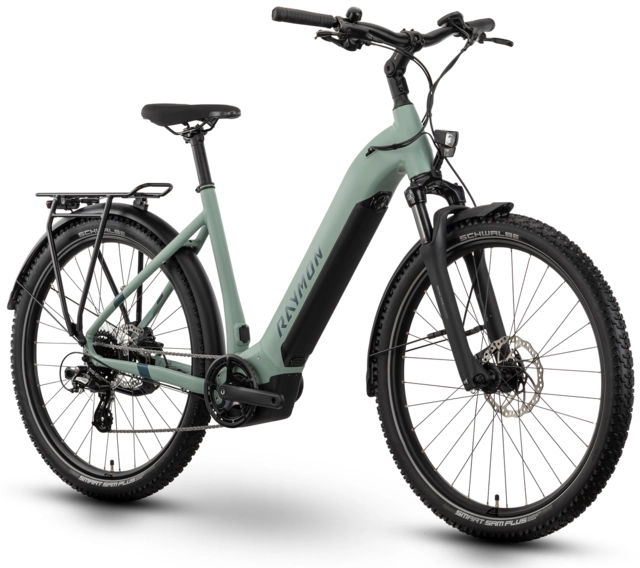 Raymon Tourray Select mono L 27.5", mint/aqua/cotton, PW-S, 630Wh 