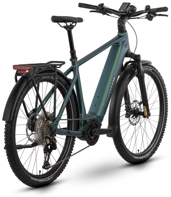 Raymon Tourray Ultra 800 herre M 27.5", sunlight/chrome, PW-X3, 800Wh 