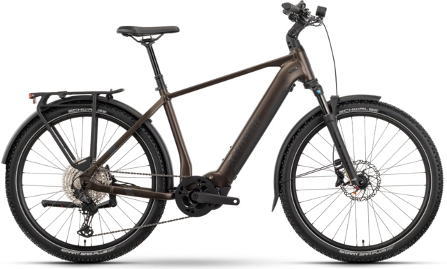Raymon Tourray Ultra 800 herre M 27.5", tenmoku/black, PW-X3, 800Wh 