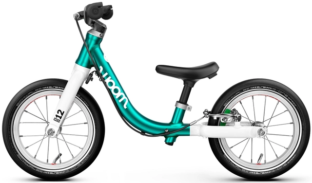 Woom Go 1 12" Metallic Petrol 3,2kg, 1,5-3,5 år, 82-100cm 