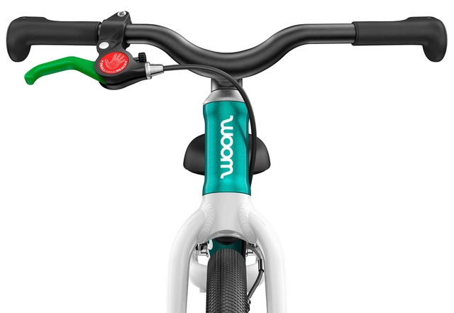 Woom Go 1 12" Metallic Petrol 3,2kg, 1,5-3,5 år, 82-100cm 