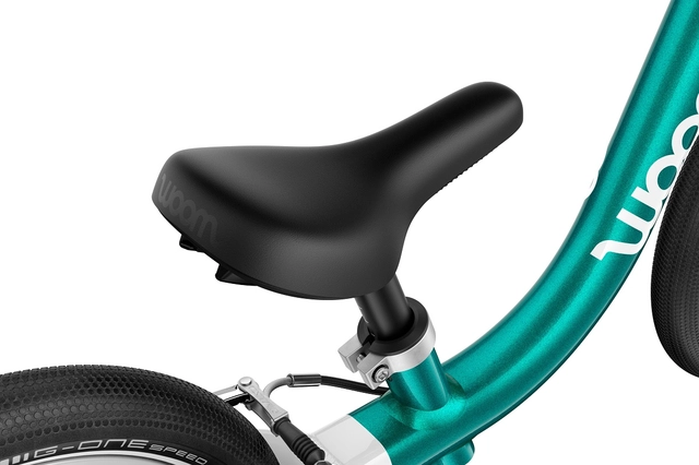 Woom Go 1 12" Metallic Petrol 3,2kg, 1,5-3,5 år, 82-100cm 