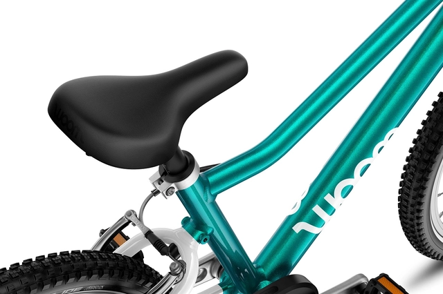 Woom Go 2 14" Metallic Petrol 5,3kg, 3-4,5 år, 95-110cm 