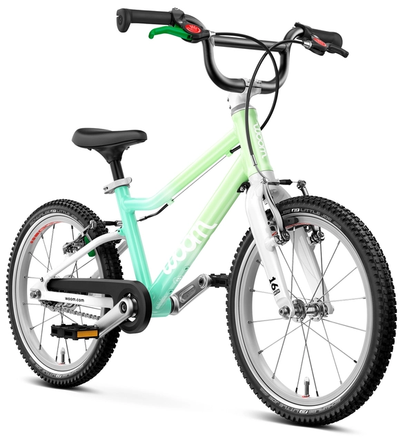 Woom Go 3 16" Spearmint Crush Ltd Edt 5,7kg, 4-6 år, 105-120cm 