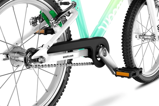 Woom Go 3 16" Spearmint Crush Ltd Edt 5,7kg, 4-6 år, 105-120cm 