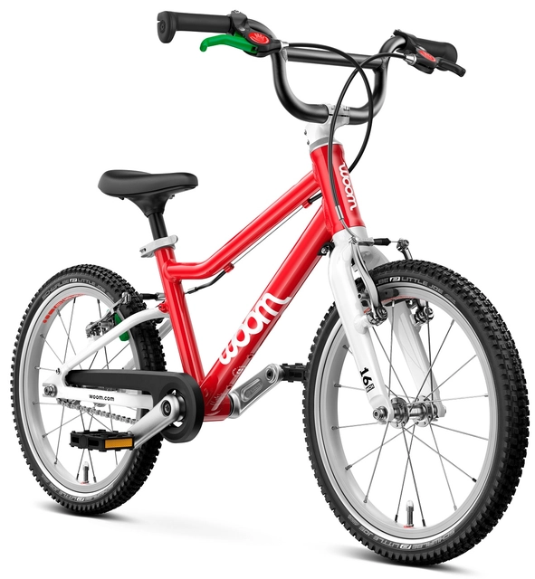 Woom Go 3 16" Woom Red 5,7kg, 4-6 years, 105-120cm 