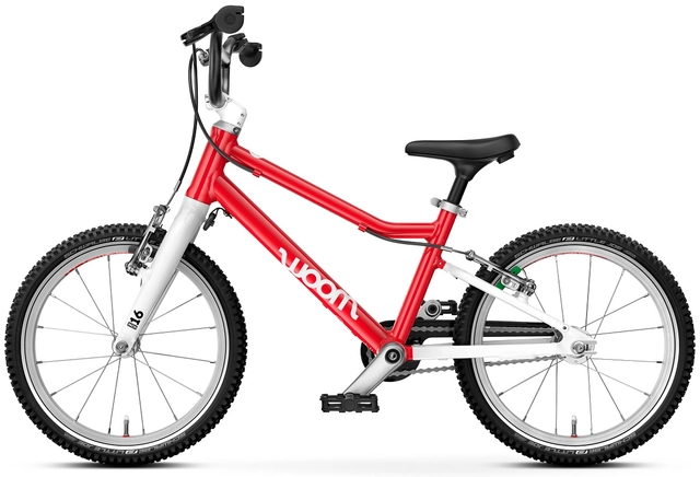 Woom Go 3 16" Woom Red 5,7kg, 4-6 years, 105-120cm 