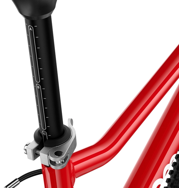 Woom Go 3 16" Woom Red 5,7kg, 4-6 years, 105-120cm 