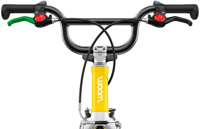 Woom Go 3 16" Yellow 5,7kg, 4-6 år, 105-120cm 