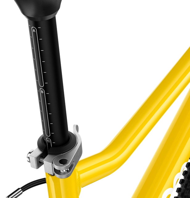 Woom Go 3 16" Yellow 5,7kg, 4-6 år, 105-120cm 