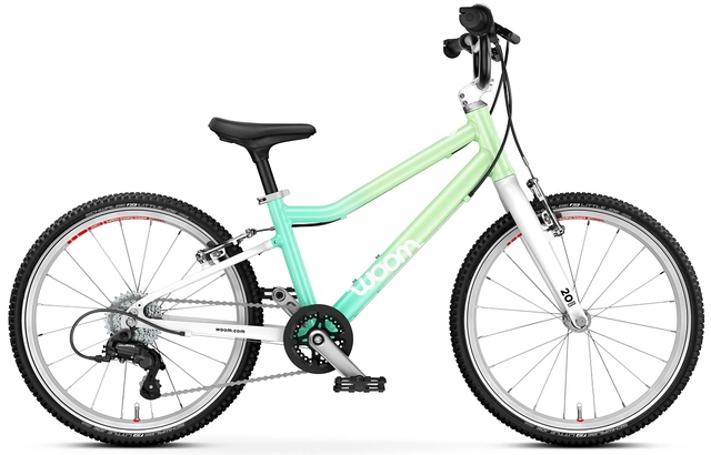 Woom Go 4 20" Spearmint Crush Ltd Edt 7,8kg, 6-8 år, 115-130cm 