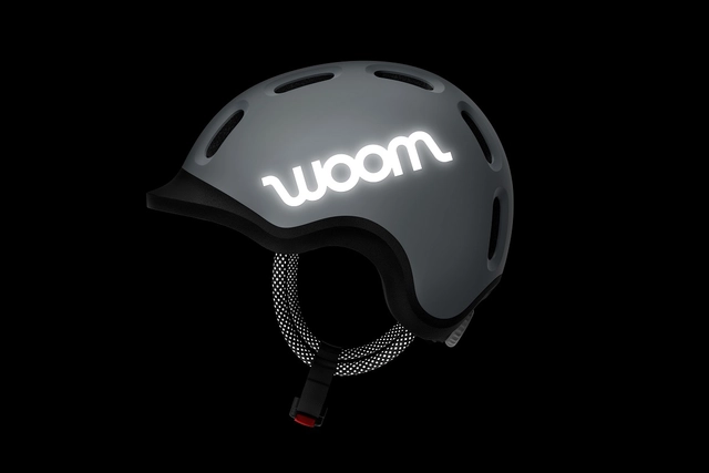 Woom Hjelm 3.0 Light Grey M 