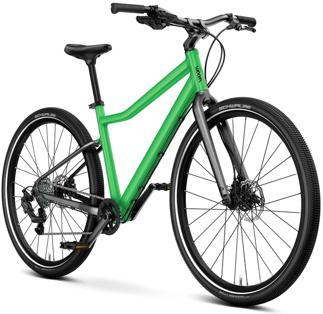 Woom Explore 6 26" Jungle Green 9,5kg, 10-14 år, 140-165cm 