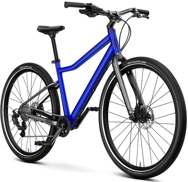 Woom Explore 6 26" Magnetic Blue 9,5kg, 10-14 år, 140-165cm 