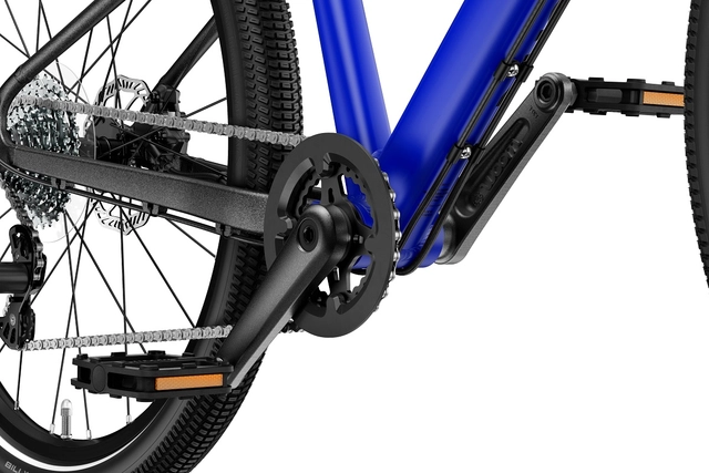 Woom Explore 6 26" Magnetic Blue 9,5kg, 10-14 år, 140-165cm 