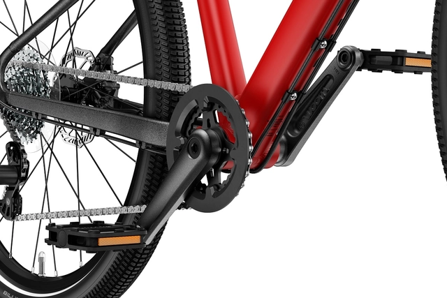 Woom Explore 6 26" Woom Red 9,5kg, 10-14 years, 140-165cm 