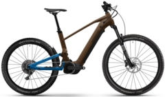 Haibike AllTrail 6 S 29"/27.5", Leather/Blue, BCXK, 800Wh