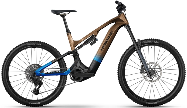 Haibike Hybe CF 9 S 29"/27.5", Bronze/Azure, BCXS, 800Wh 