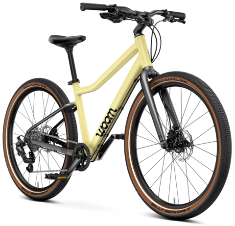 Woom Explore 5 24" Mellow Yellow LTD EDT 9kg, 7-11 år, 125-145cm