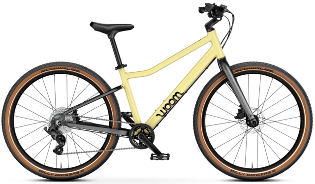 Woom Explore 5 24" Mellow Yellow LTD EDT 9kg, 7-11 år, 125-145cm 