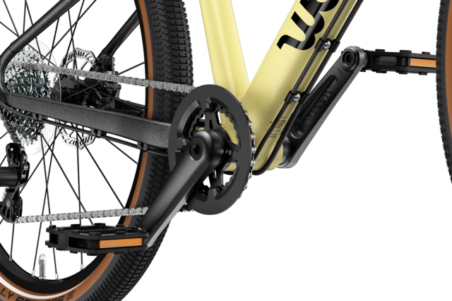 Woom Explore 5 24" Mellow Yellow LTD EDT 9kg, 7-11 år, 125-145cm 