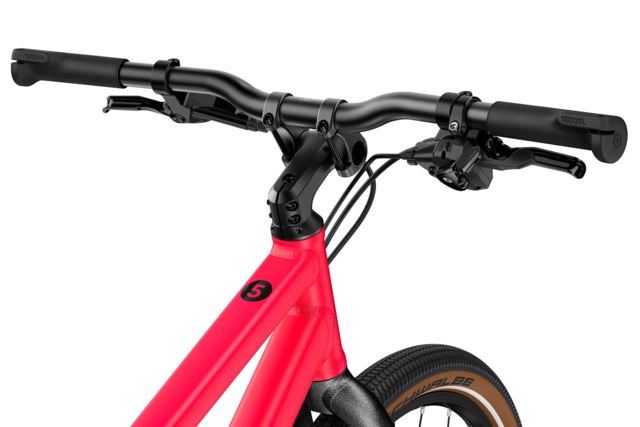Woom Explore 5 24" Neon Pink, LTD EDT 9kg, 7-11 år, 125-145cm 