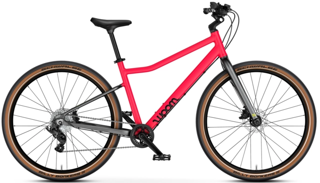 Woom Explore 6 26" Neon Pink, LTD EDT 9,3kg, 10-14 år, 140-165cm 