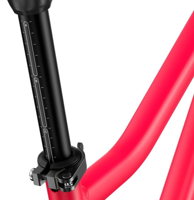 Woom Explore 6 26" Neon Pink, LTD EDT 9,3kg, 10-14 år, 140-165cm 