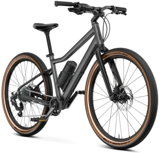 Woom Explore E 5 24" Graphite Grey 13,1kg, 7-11 years, 125-145cm