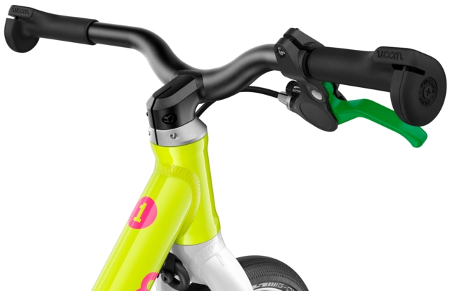 Woom Go 1 12" Neon Lime, LTD EDT 3,2kg, 1,5-3,5 år, 82-100cm 