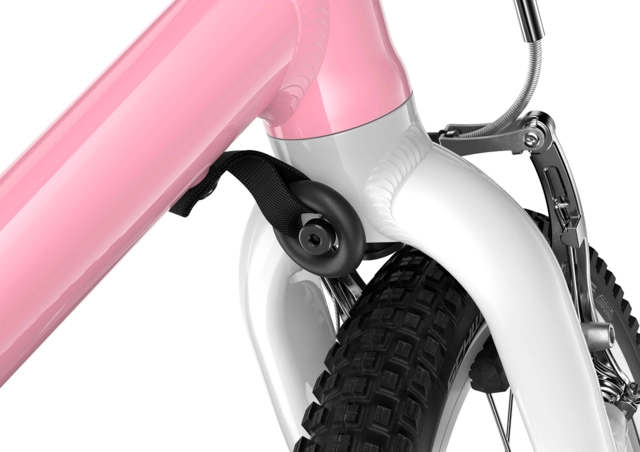 Woom Go 2 14" Powder Pink 5,3kg, 3-4,5 år, 95-110cm 