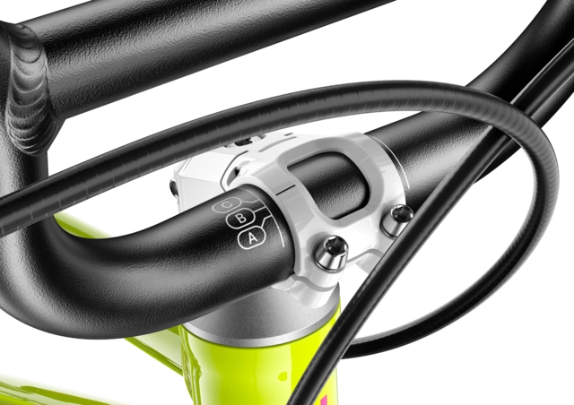 Woom Go 3 16" Neon Lime, LTD EDT 5,7kg, 4-6 år, 105-120cm 