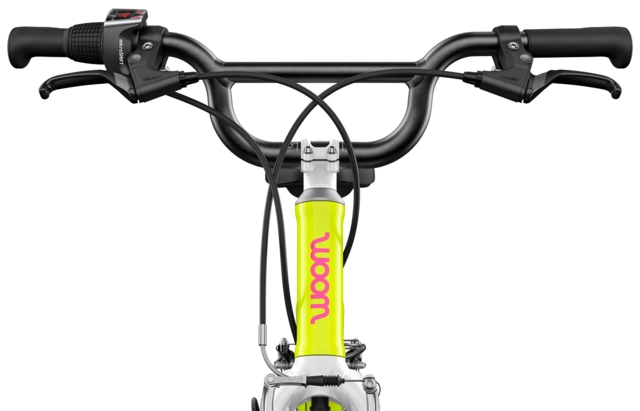 Woom Go 4 20" Neon Lime, LTD EDT 7,8kg, 6-8 år, 115-130cm 