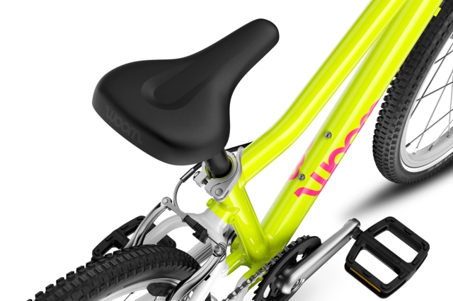 Woom Go 4 20" Neon Lime, LTD EDT 7,8kg, 6-8 år, 115-130cm 
