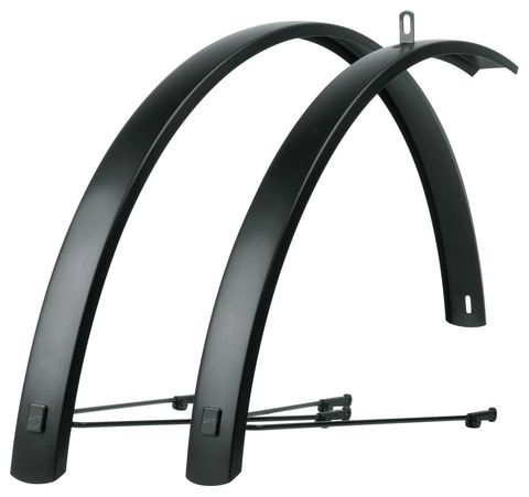 Skjermsett SKS 28'' Alu, matt sort