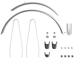 Eurofender skjermsett 27,5" 65mm, Sort matt