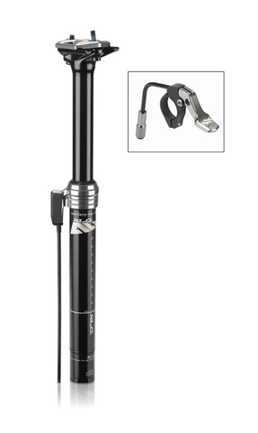 XLC Allmtn Heve/senke pinne 31,6/125mm Ekstern kabelføring