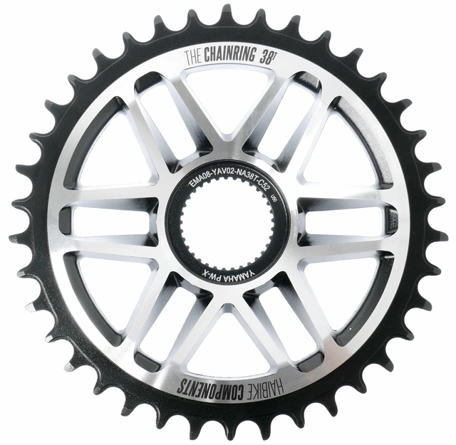 Krankdrev Haibike Components 38T Yamaha PW-X og PW-X2 