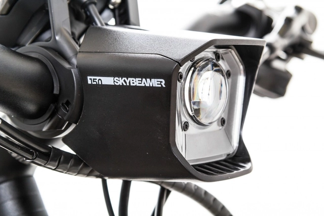 Lykt foran Haibike Skybeamer 150 Yamaha 