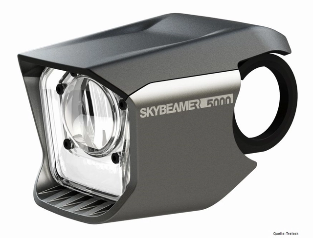 Lykt foran Haibike Skybeamer 5000 Flyon Exclusively for Flyon 