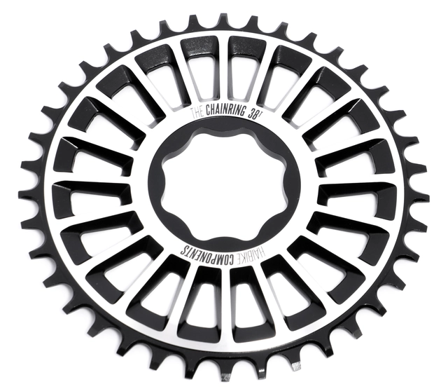 FLYON Krankdrev 38T Sort 