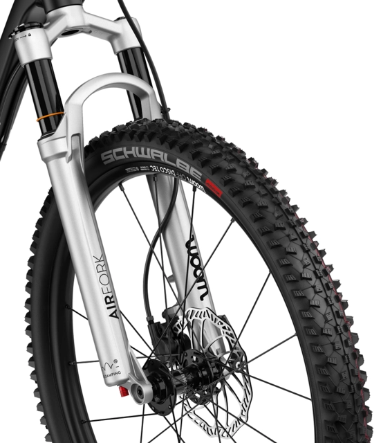 Dempegaffel Woom Off Air 5 24" Gen. B 2023-> Silver 